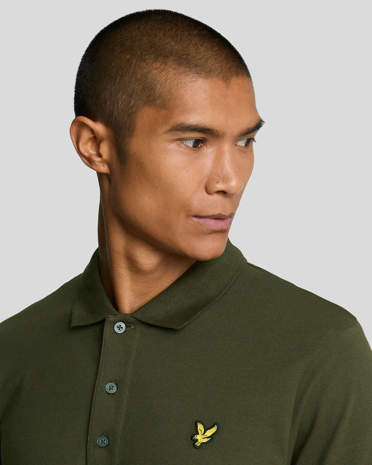 einfarbiges_polohemd_3.webp Lyle & Scott Grundlegendes | Polohemden<Einfarbiges Polohemd Olive