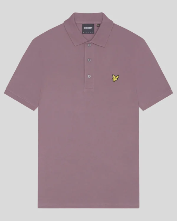 Lyle & Scott Polohemden<Einfarbiges Polohemd HighlandMauve