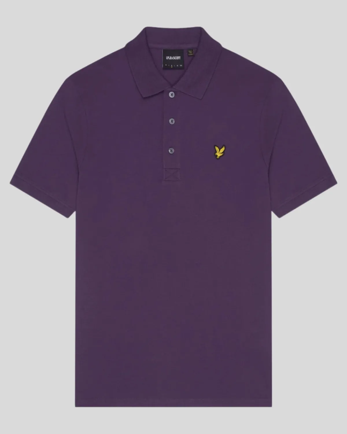 einfarbiges_polohemd_4-18.webp Lyle & Scott Polohemden<Einfarbiges Polohemd ThistleShadow