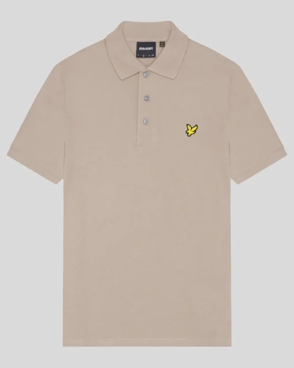 Lyle & Scott Polohemden<Einfarbiges Polohemd HeritageTaupe