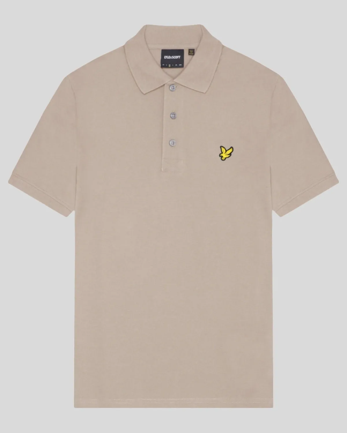einfarbiges_polohemd_4-20.webp Lyle & Scott Polohemden<Einfarbiges Polohemd HeritageTaupe