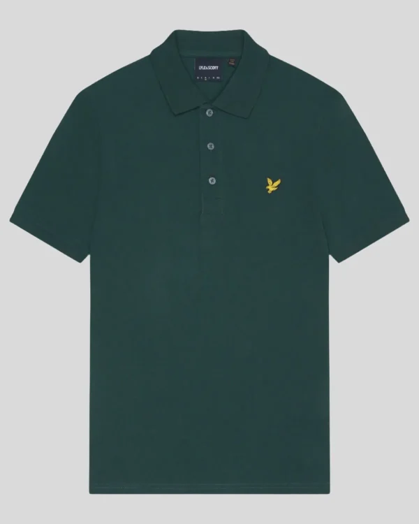 Lyle & Scott Polohemden<Einfarbiges Polohemd ArgyleTeal