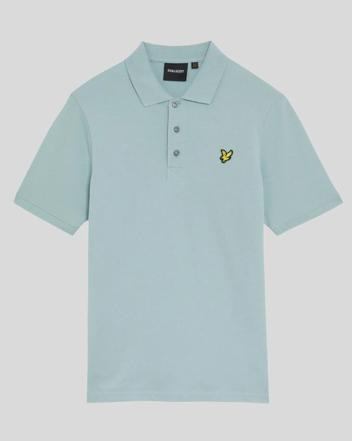 einfarbiges_polohemd_4-9.webp Lyle & Scott Polohemden<Einfarbiges Polohemd BlueSmoke