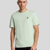 Lyle & Scott Vermächtnis | T-shirts<Einfarbiges T-Shirt FreshGreen