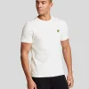 Lyle & Scott Grundlegendes | T-shirts<Einfarbiges T-Shirt Weiss