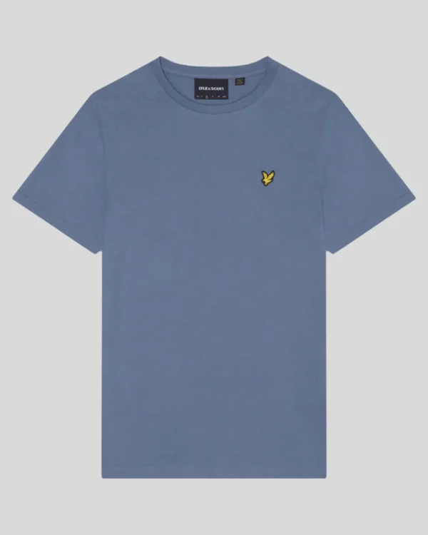 Lyle & Scott Groß & Groß | Übergrößen<Einfarbiges T-Shirt MistBlue