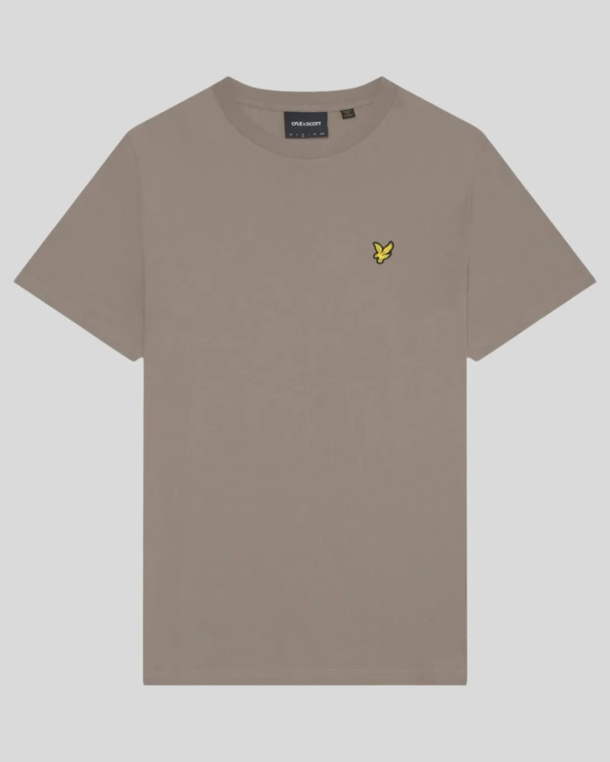 einfarbiges_tshirt_0-26.webp Lyle & Scott Groß & Groß | Übergrößen<Einfarbiges T-Shirt HeritageTaupe