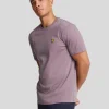 Lyle & Scott Vermächtnis | T-shirts<Einfarbiges T-Shirt HighlandMauve