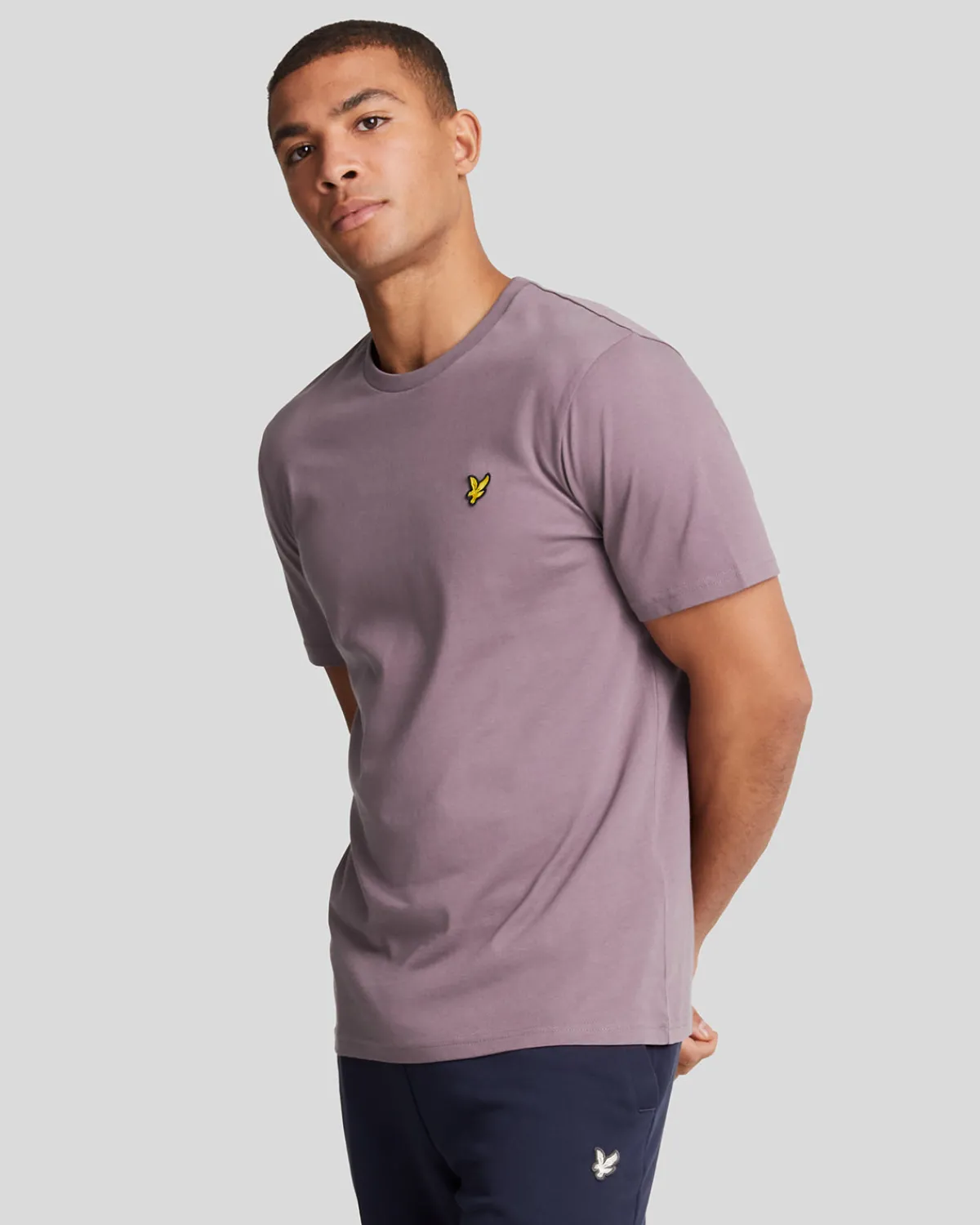 einfarbiges_tshirt_0-3.webp Lyle & Scott Vermächtnis | T-shirts<Einfarbiges T-Shirt HighlandMauve