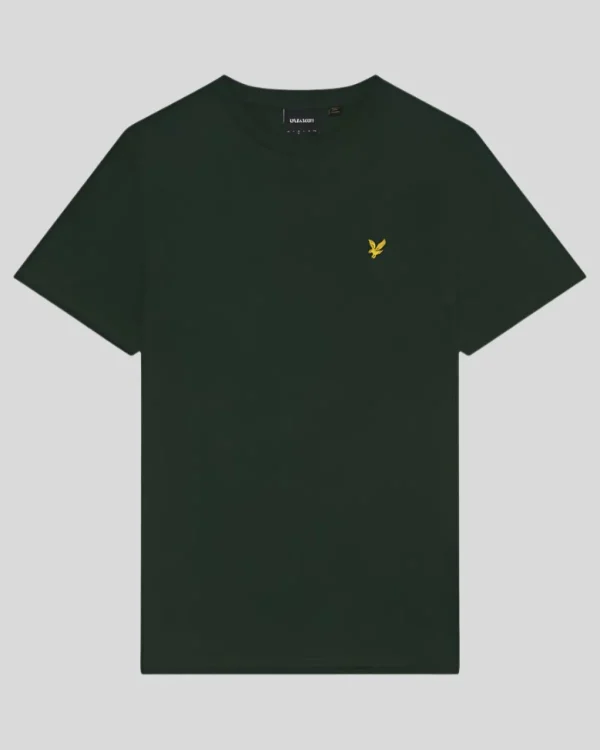 Lyle & Scott Groß & Groß | Übergrößen<Einfarbiges T-Shirt ArgyleTeal