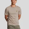 Lyle & Scott T-shirts<Einfarbiges T-Shirt HeritageTaupe
