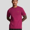 Lyle & Scott T-shirts<Einfarbiges T-Shirt ReicherBurgunder
