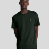Lyle & Scott T-shirts<Einfarbiges T-Shirt ArgyleTeal