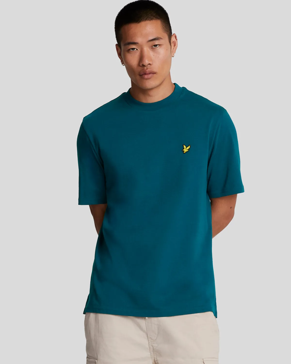 einfarbiges_tshirt_0-7.webp Lyle & Scott Vermächtnis | T-shirts<Einfarbiges T-Shirt ApresNavy