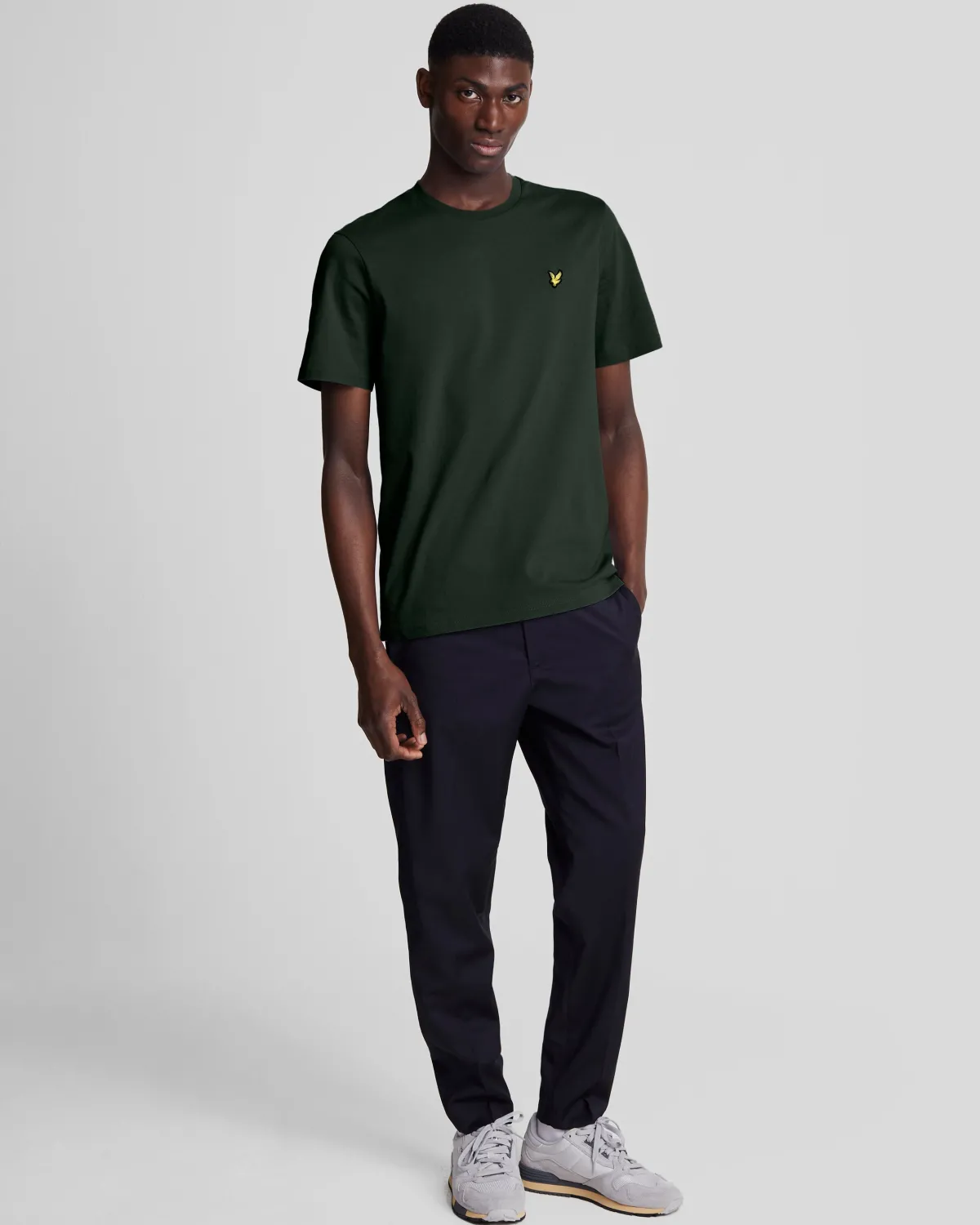einfarbiges_tshirt_1-22.webp Lyle & Scott T-shirts<Einfarbiges T-Shirt ArgyleTeal