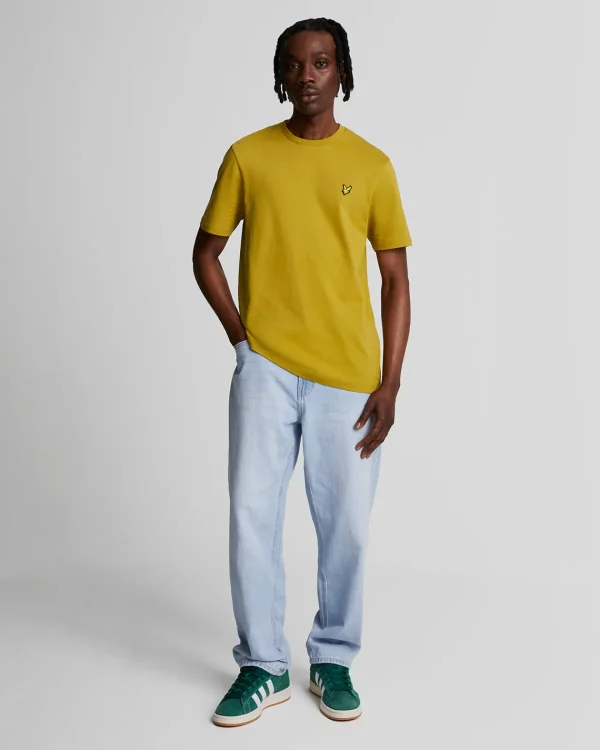 Lyle & Scott Vermächtnis | T-shirts<Einfarbiges T-Shirt EllanessGold