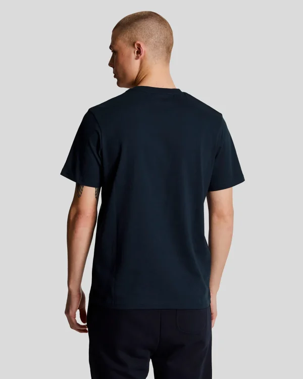 Lyle & Scott Grundlegendes | T-shirts<Einfarbiges T-Shirt Marine