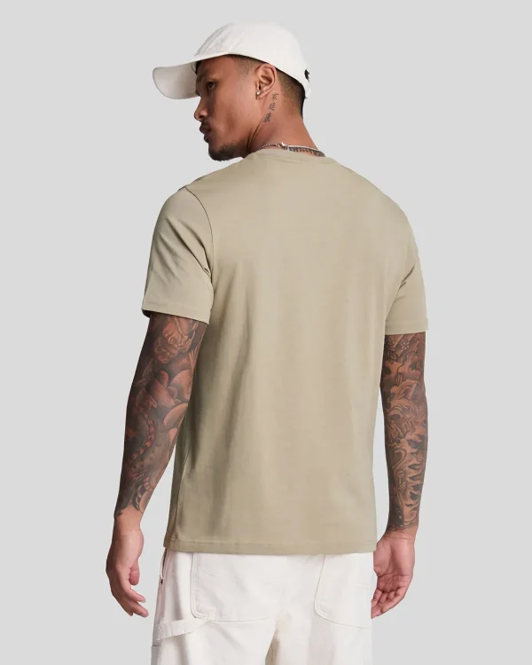 Lyle & Scott Vermächtnis | T-shirts<Einfarbiges T-Shirt SageUniform