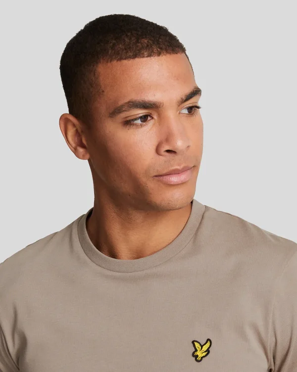 Lyle & Scott T-shirts<Einfarbiges T-Shirt HeritageTaupe