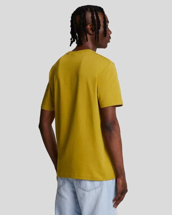 Lyle & Scott Vermächtnis | T-shirts<Einfarbiges T-Shirt EllanessGold