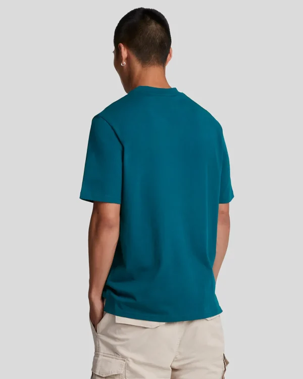 Lyle & Scott Vermächtnis | T-shirts<Einfarbiges T-Shirt ApresNavy