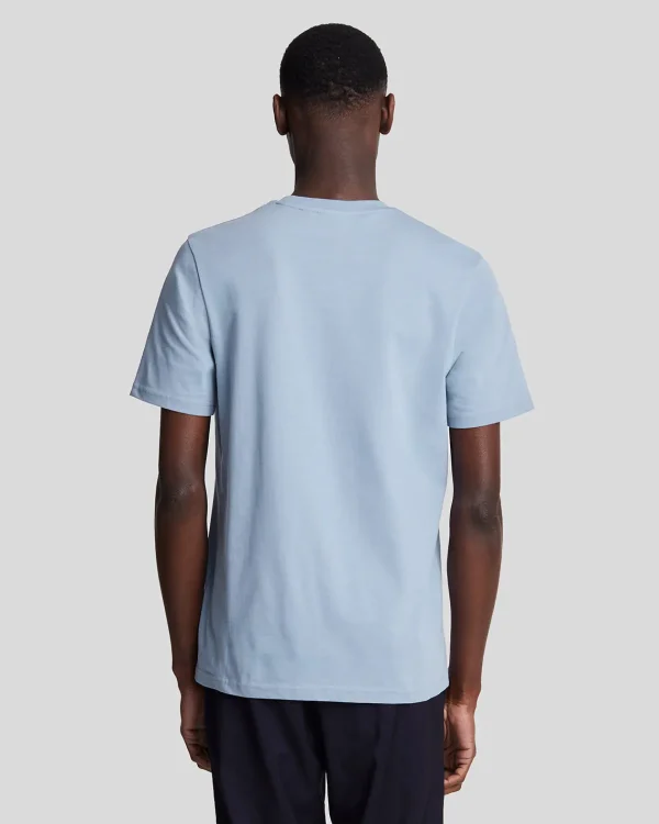 Lyle & Scott Vermächtnis | T-shirts<Einfarbiges T-Shirt CraftedBlue