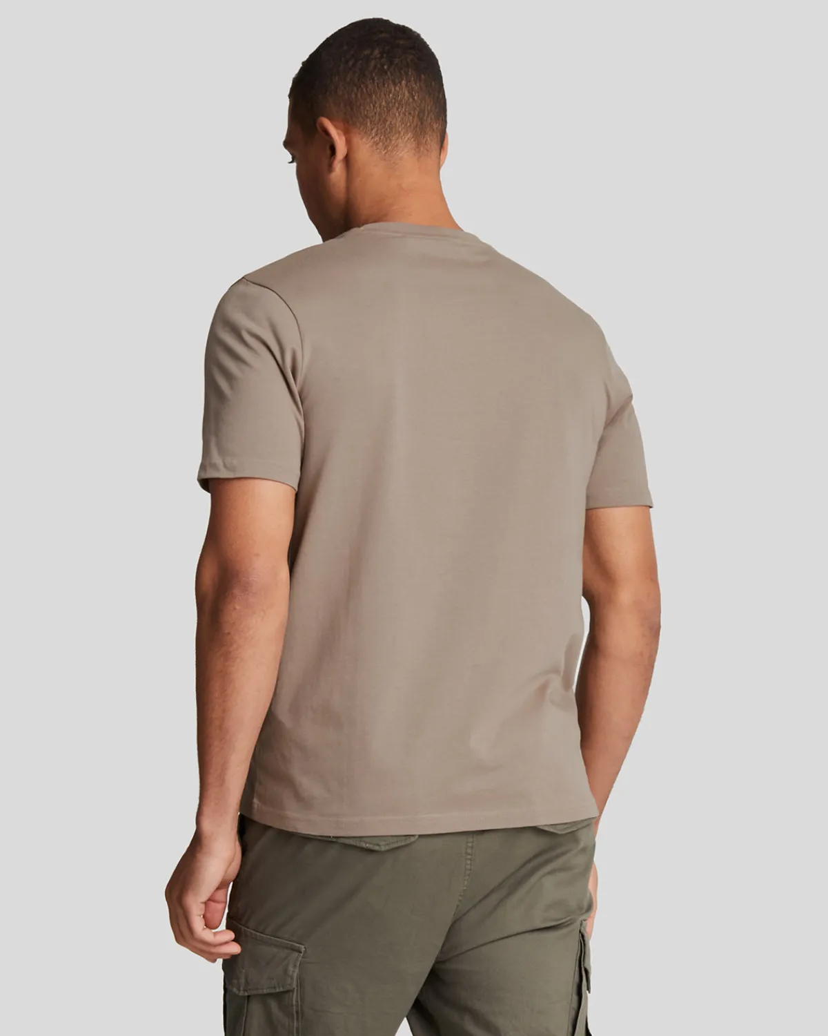 einfarbiges_tshirt_3-20.webp Lyle & Scott T-shirts<Einfarbiges T-Shirt HeritageTaupe