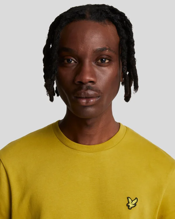 Lyle & Scott Vermächtnis | T-shirts<Einfarbiges T-Shirt EllanessGold