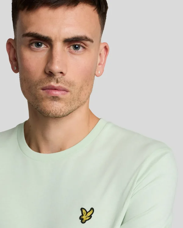 Lyle & Scott Vermächtnis | T-shirts<Einfarbiges T-Shirt FreshGreen