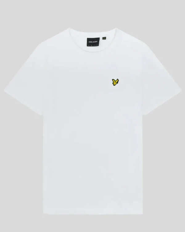 Lyle & Scott Grundlegendes | T-shirts<Einfarbiges T-Shirt Weiss