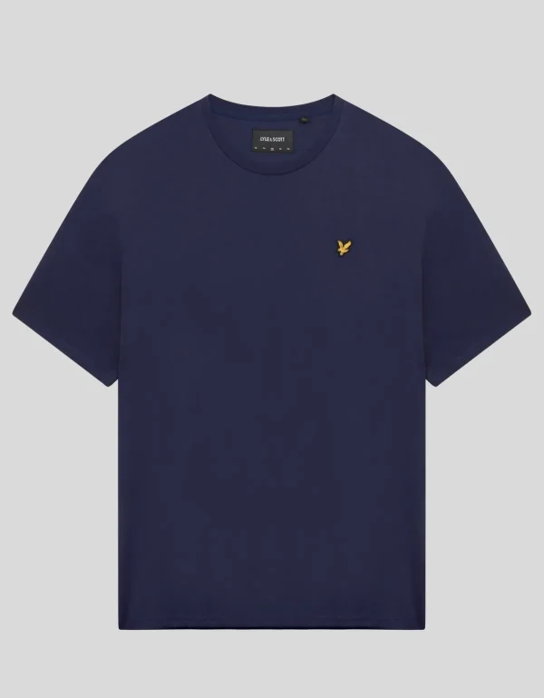 Lyle & Scott Grundlegendes | T-shirts<Einfarbiges T-Shirt Marine