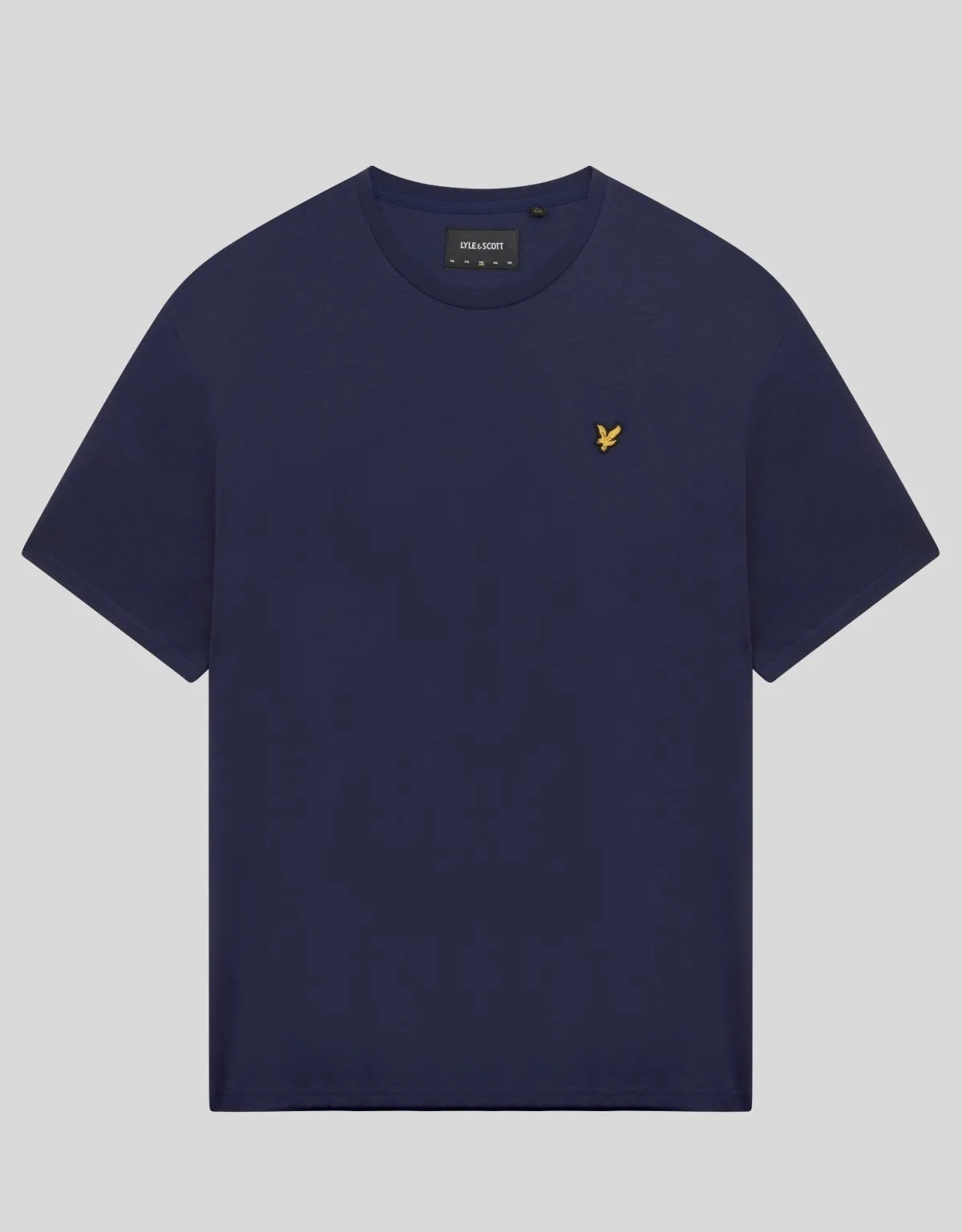 einfarbiges_tshirt_4-16.webp Lyle & Scott Grundlegendes | T-shirts<Einfarbiges T-Shirt Marine