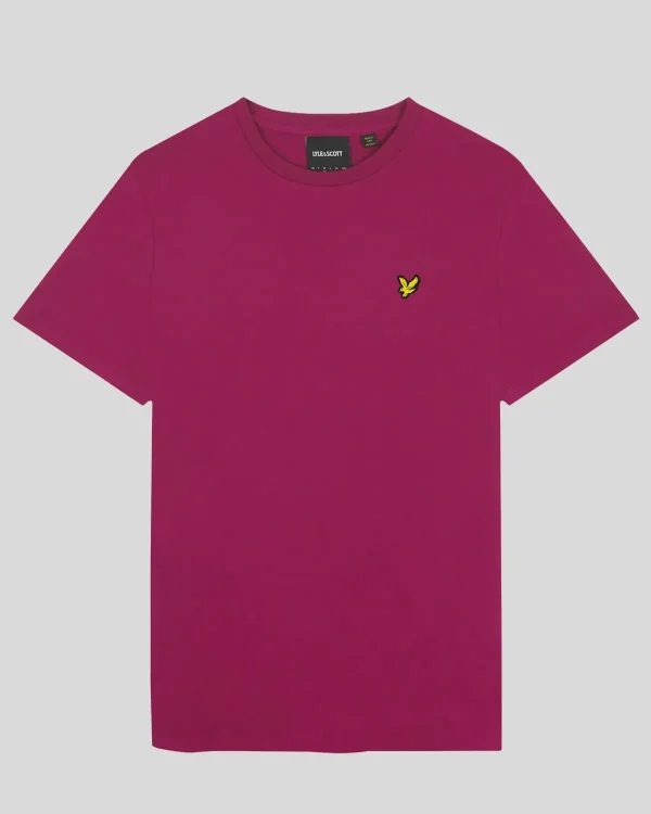 Lyle & Scott T-shirts<Einfarbiges T-Shirt ReicherBurgunder