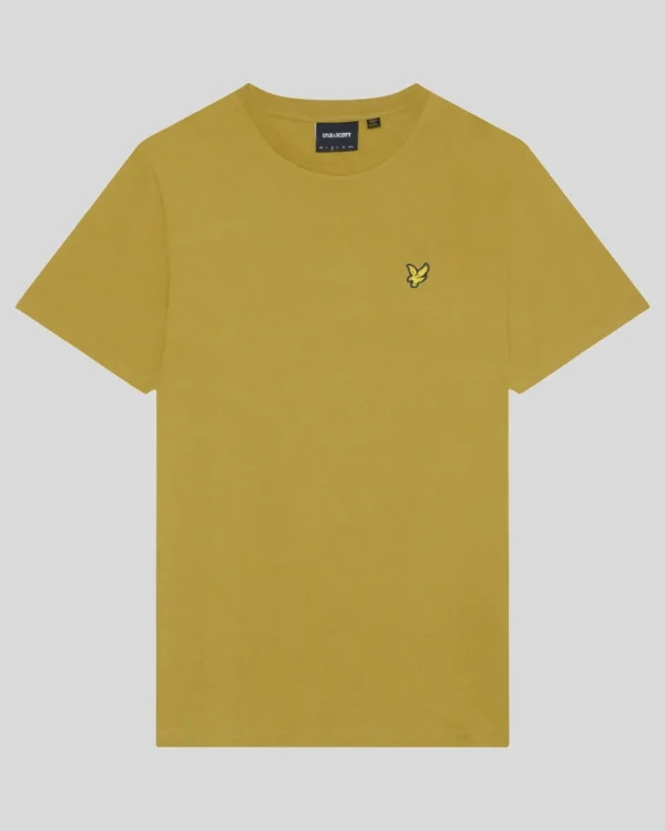 Lyle & Scott Vermächtnis | T-shirts<Einfarbiges T-Shirt EllanessGold