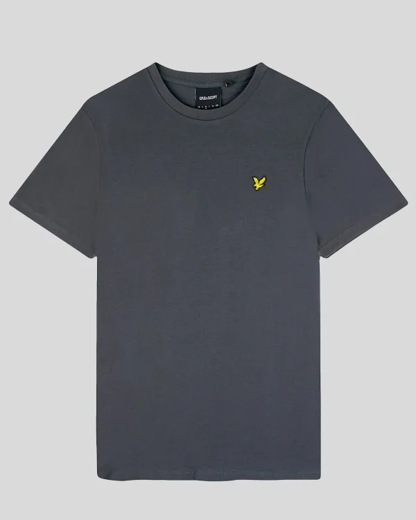 Lyle & Scott Vermächtnis | T-shirts<Einfarbiges T-Shirt Gunmetal