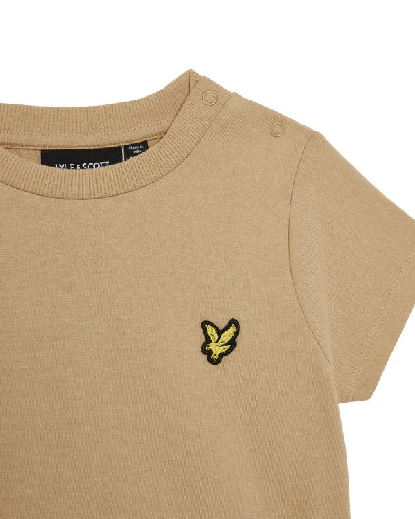 Lyle & Scott Babys & Kleinkinder<Einfarbiges T-Shirt für Kleinkinder SandStorm