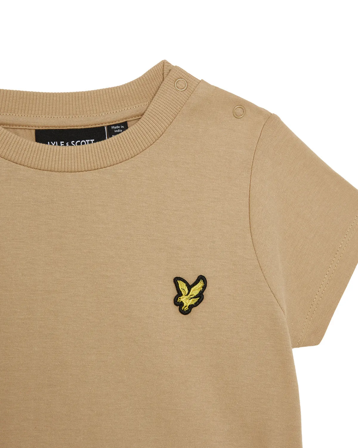 einfarbiges_tshirt_fr_kleinkinder_2-2.webp Lyle & Scott Babys & Kleinkinder<Einfarbiges T-Shirt für Kleinkinder SandStorm