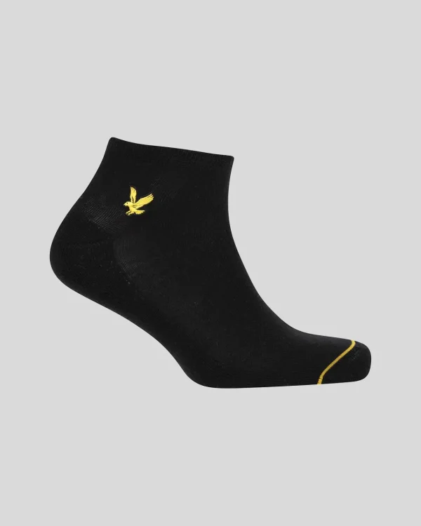 Lyle & Scott Socken<3er Pack Knöchelsocken BrightWhite/GreyMarl/Black