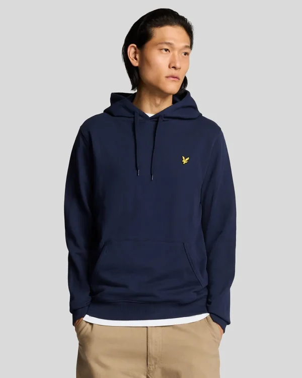 Lyle & Scott Kapuzenpullover<Flagge Druck Pullover Hoodie Marine
