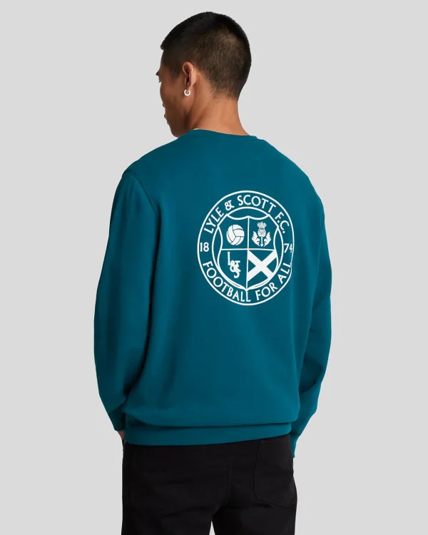 Lyle & Scott Vermächtnis | Sweatshirts<Fußball für alle Grafik Sweatshirt ApresNavy
