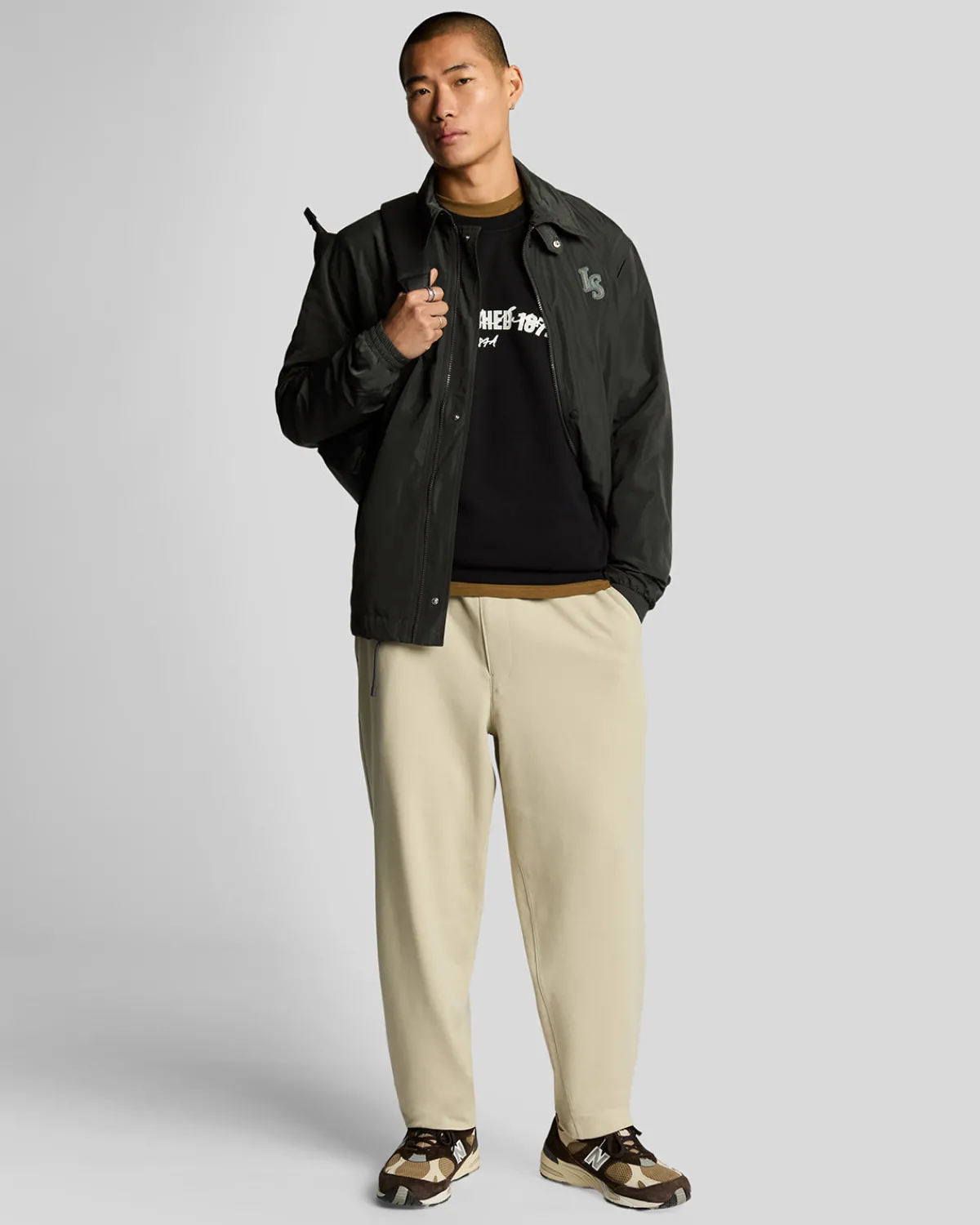 gegrndet__grafik_rundhalsausschnitt_sweatshirt_1.webp Lyle & Scott Vermächtnis | Sweatshirts<Gegründet 1874 Grafik Rundhalsausschnitt Sweatshirt JetBlack