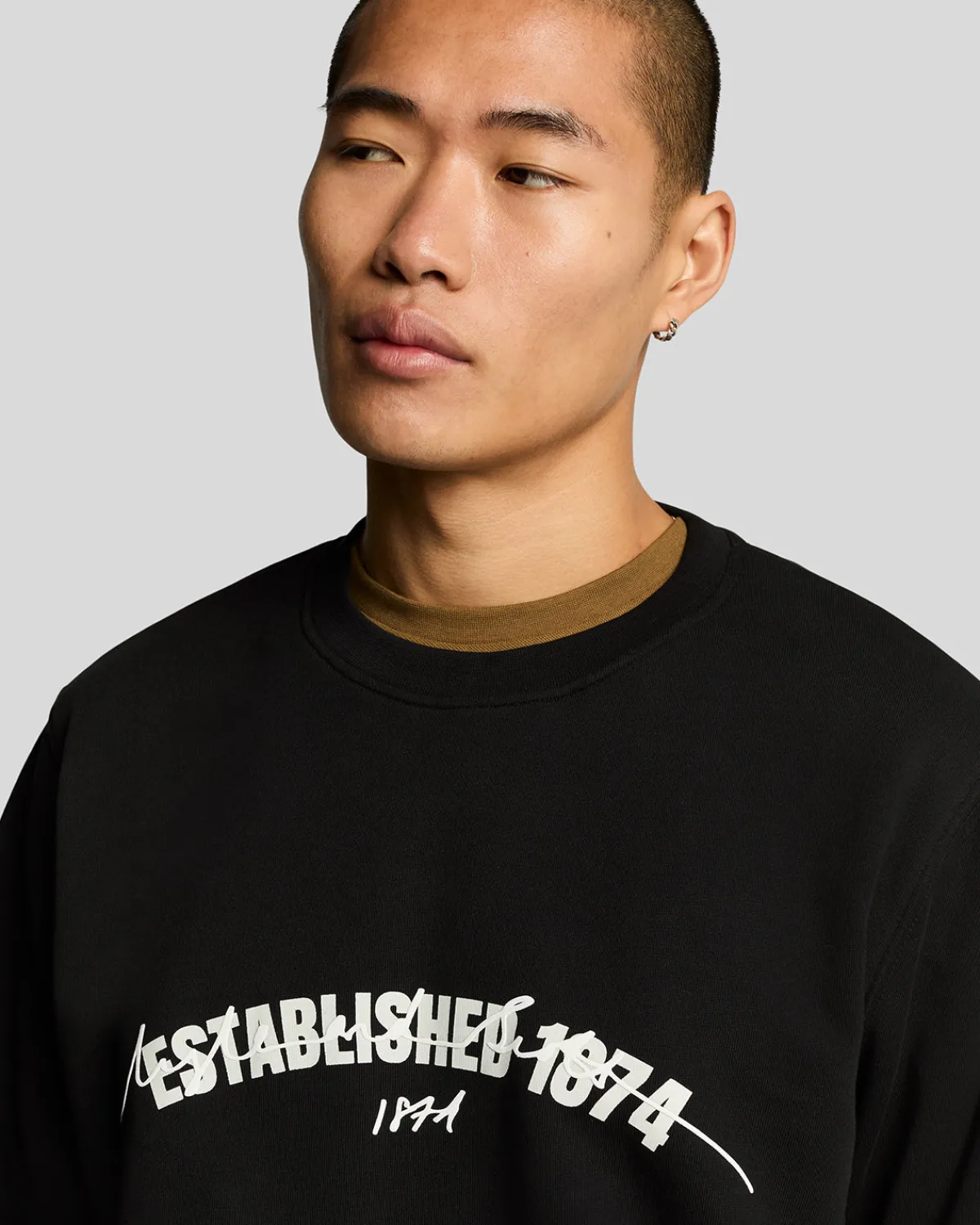 gegrndet__grafik_rundhalsausschnitt_sweatshirt_3.webp Lyle & Scott Vermächtnis | Sweatshirts<Gegründet 1874 Grafik Rundhalsausschnitt Sweatshirt JetBlack