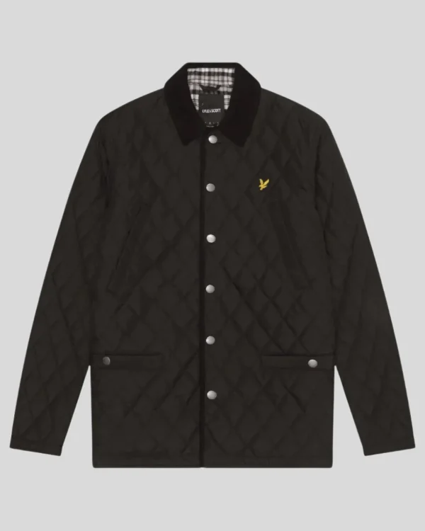 Lyle & Scott Groß & Groß | Übergrößen<Gesteppte Jacke JetBlack