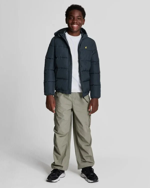 Lyle & Scott Kinder Mäntel & Jacken<Gesteppte Kinder-Pufferjacke DarkNavy
