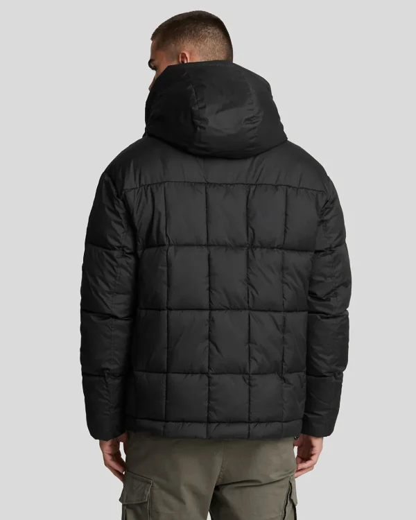 Lyle & Scott Vermächtnis<Gesteppte Pannelled Jacke JetBlack
