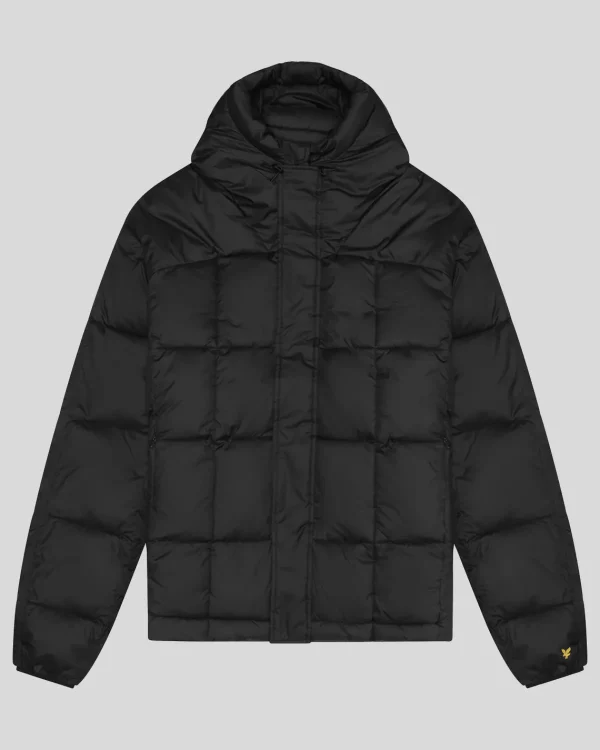 Lyle & Scott Vermächtnis<Gesteppte Pannelled Jacke JetBlack