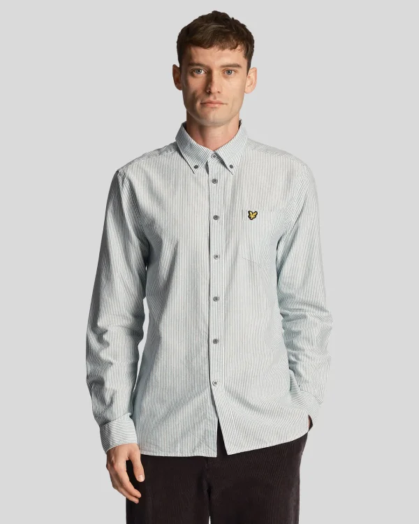Lyle & Scott Hemden<Gestreiftes Oxford Hemd