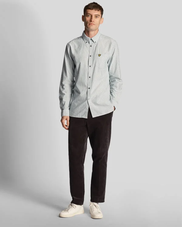 Lyle & Scott Hemden<Gestreiftes Oxford Hemd
