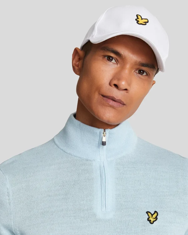 Lyle & Scott Golf<Golf 1/4 Zip Merino Pullover ClubBlue