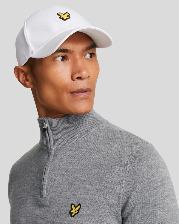 Lyle & Scott Golf<Golf 1/4 Zip Merino Pullover MidGreyMarl